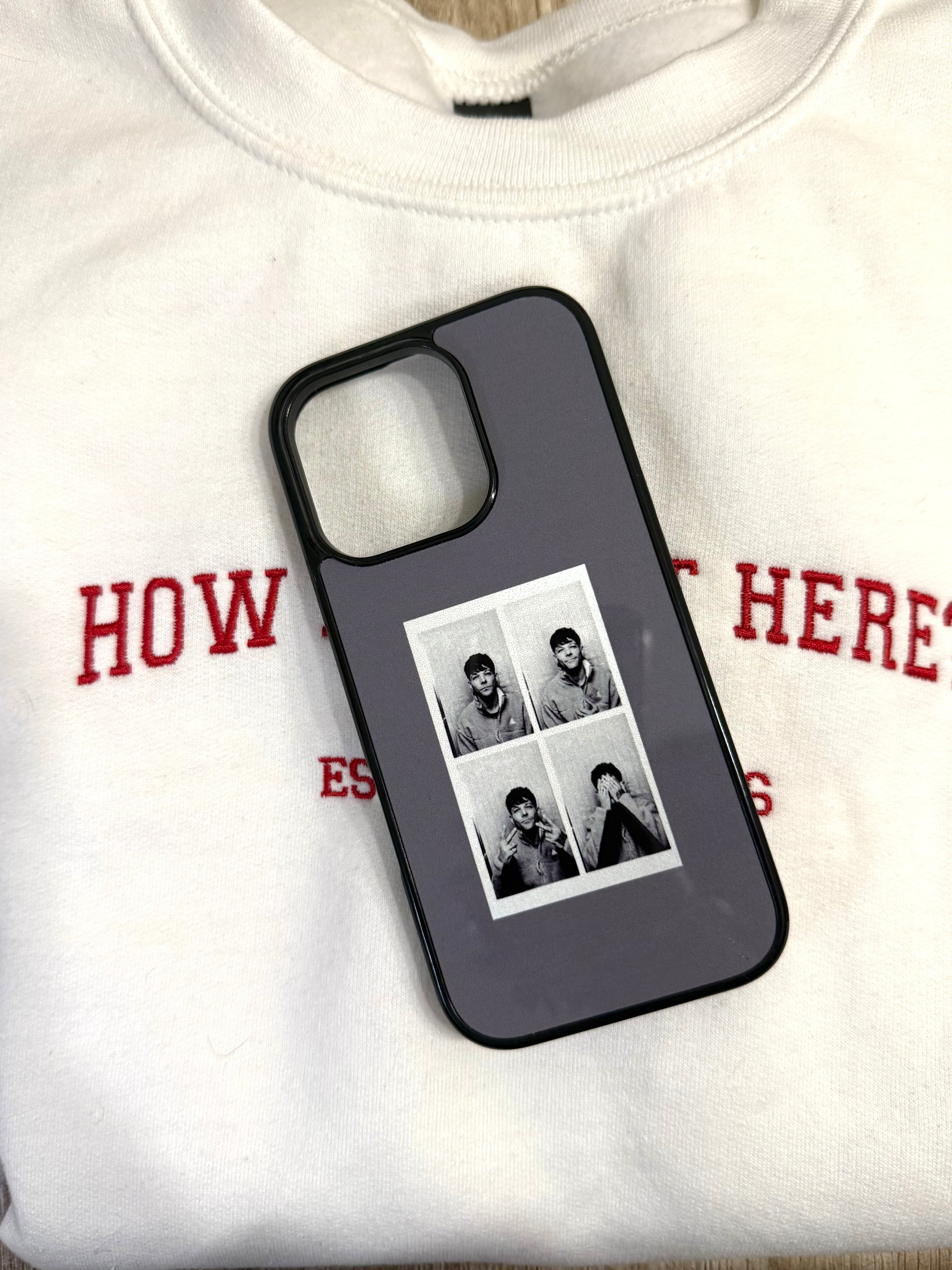 Louis Tomlinson Polaroid Phone Case