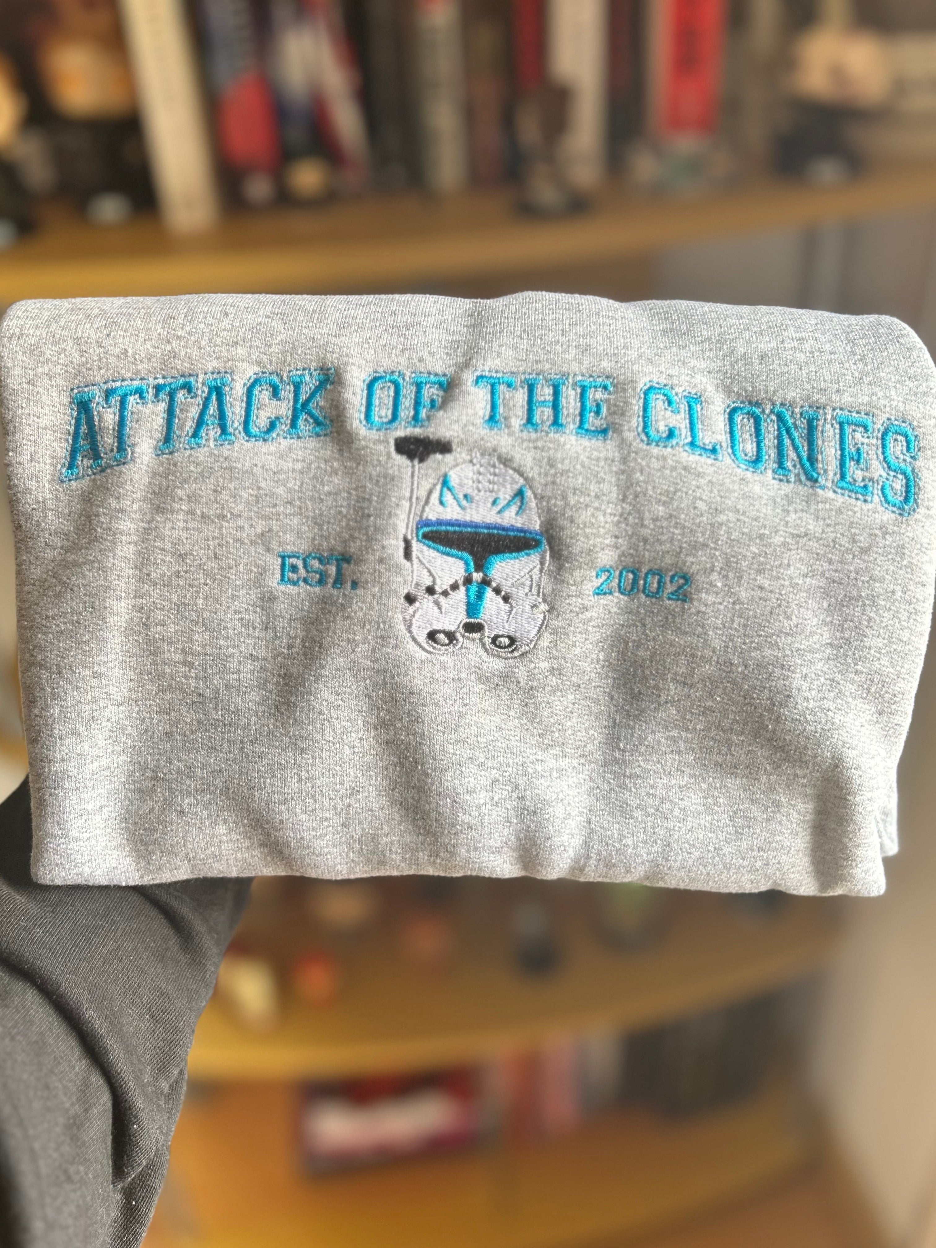 Sweatshirts dos filmes da trilogia prequela