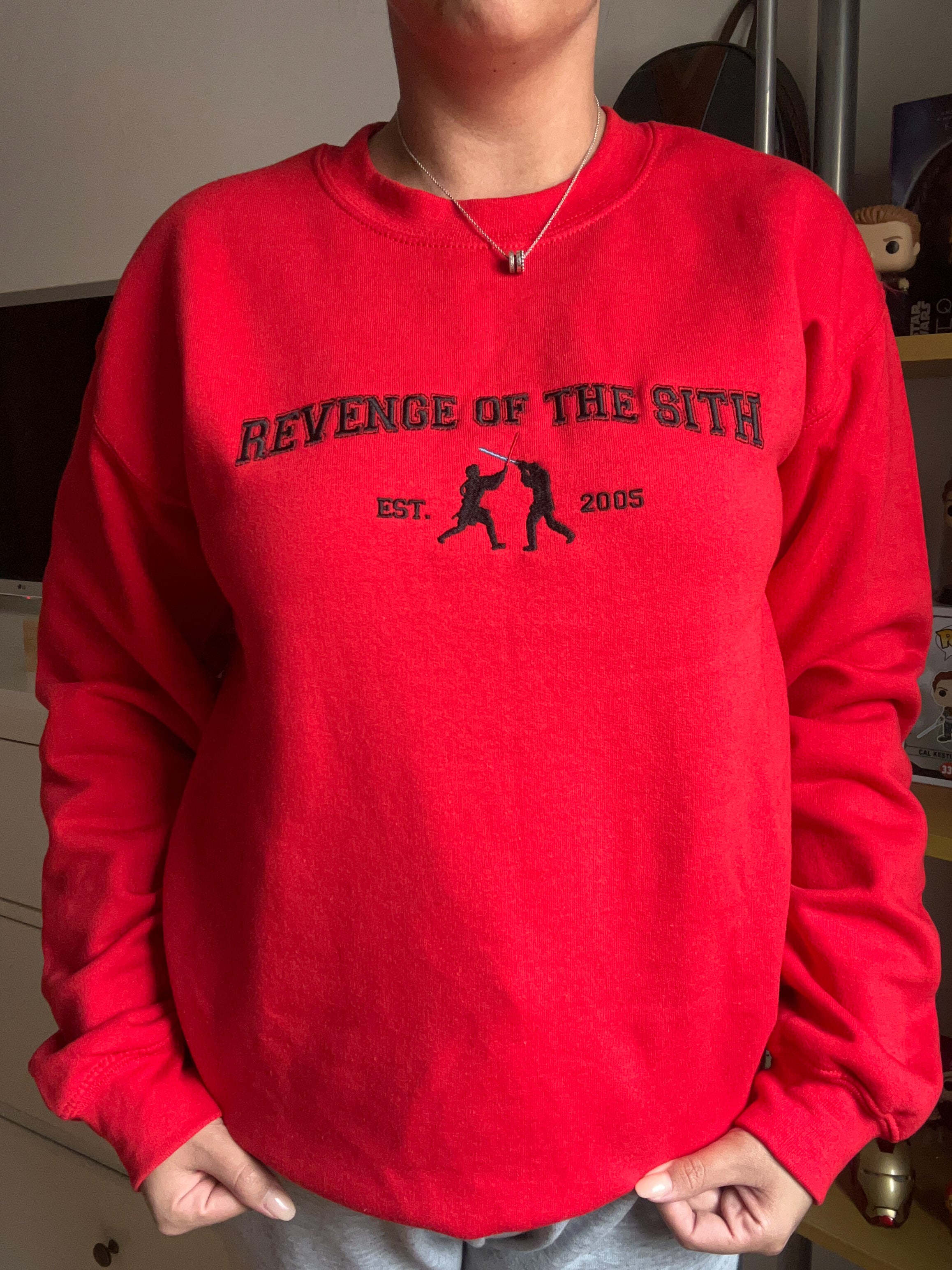 Sweatshirts dos filmes da trilogia prequela